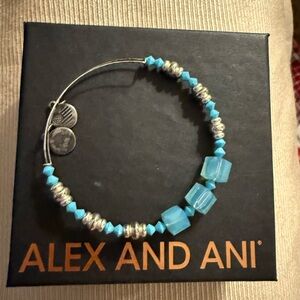 ⭐️ Alex and Ani: Turquoise and Silver Bracelet
